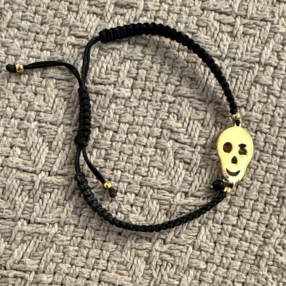 Tous Black and Gold Skull Bracelet - Picture 2 of 5